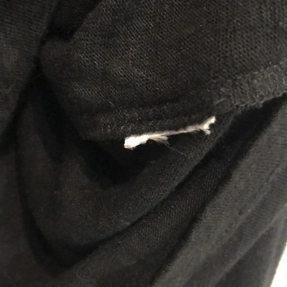 A.L.C. Reef Black Cut-Out Long Sleeve T-Shirt - Picture 10 of 10